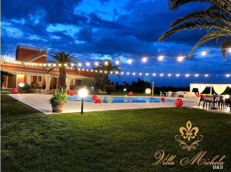 Bed & Breakfast Villa Michela Alezio Bagian luar foto