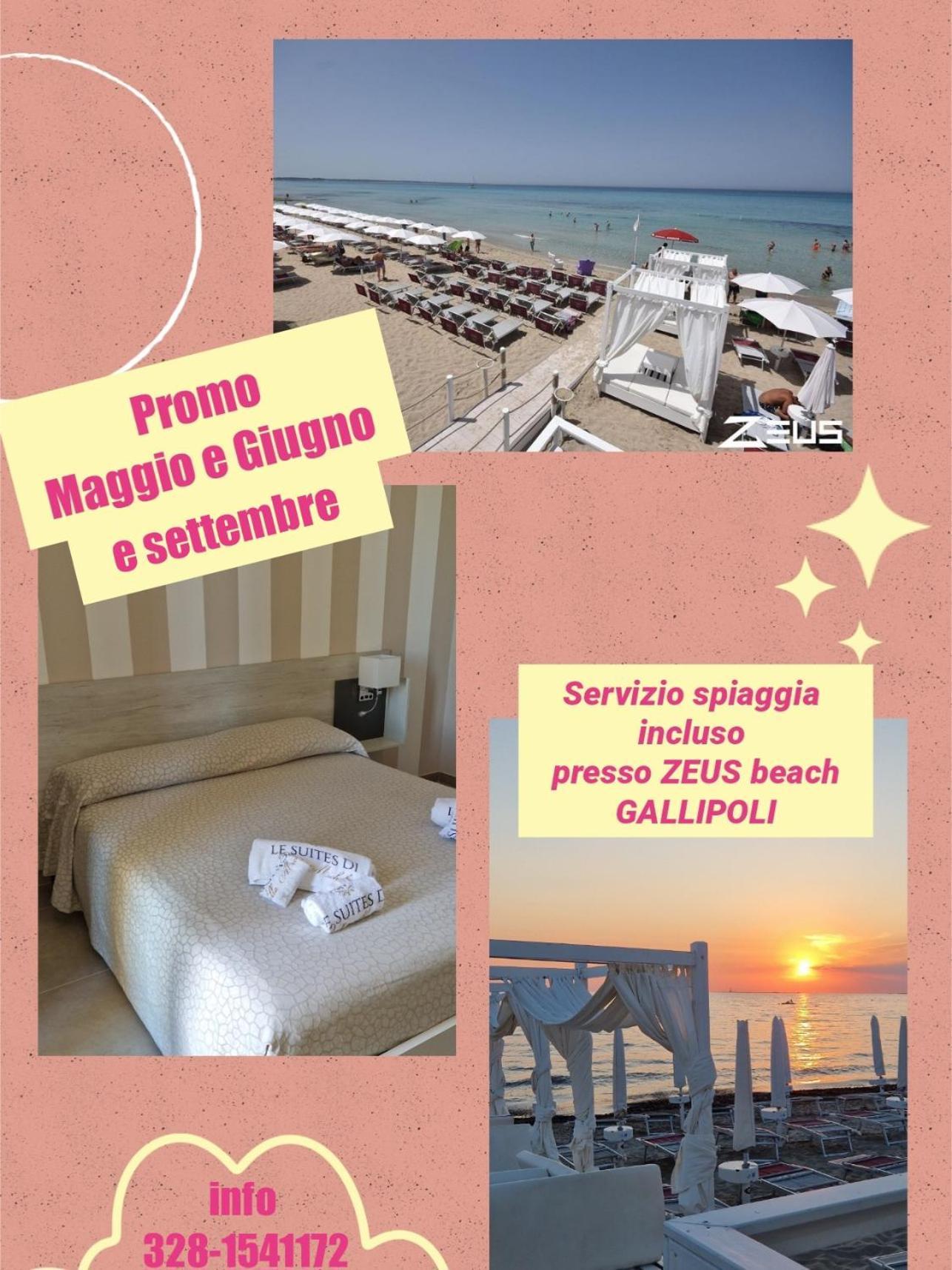 Bed & Breakfast Villa Michela Alezio Bagian luar foto